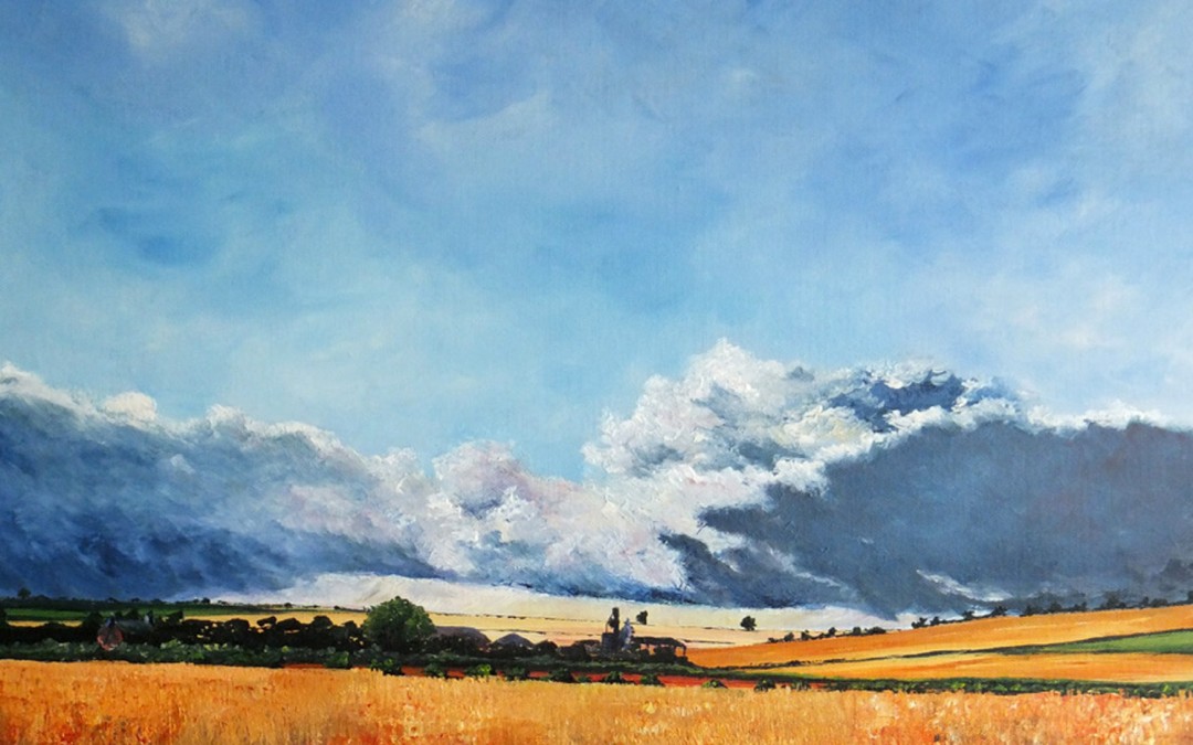 Distant clouds gathering