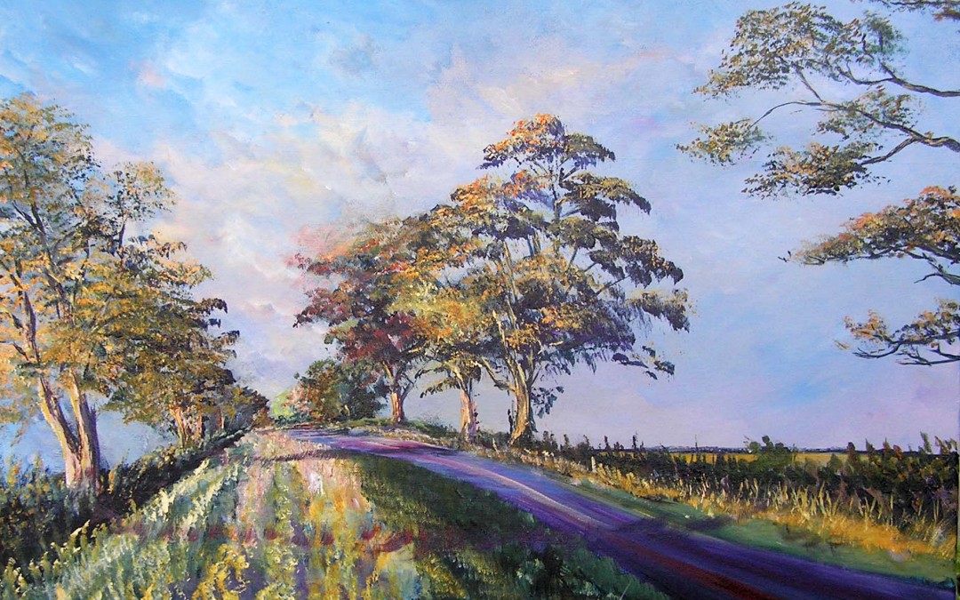 Autumn on Kilham road