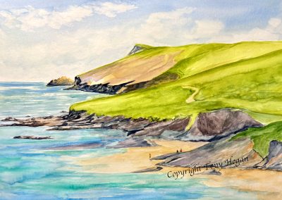 Pentire Point from New Polzeath